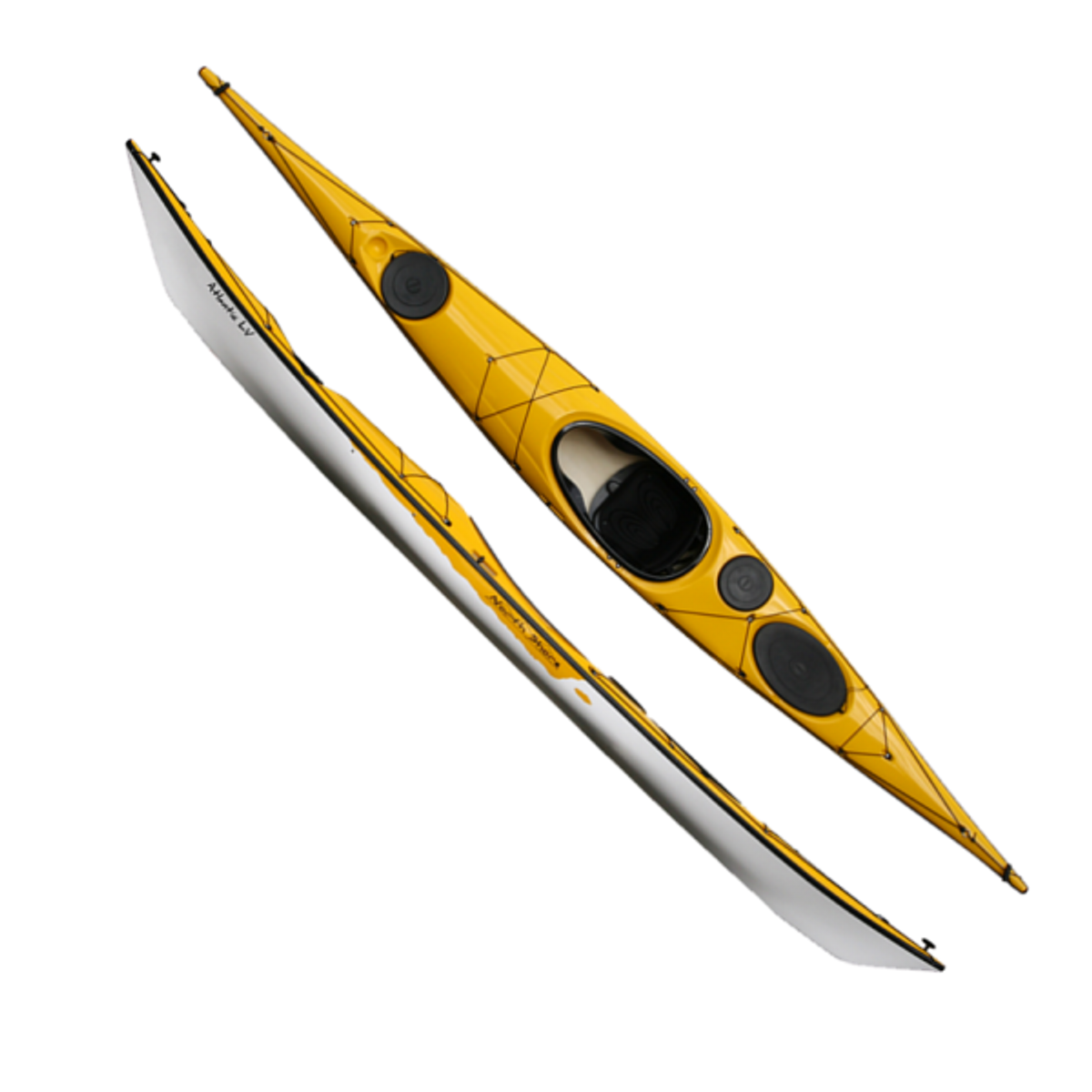 North Shore Atlantic Kajakk - Glassfiber/Diolen
