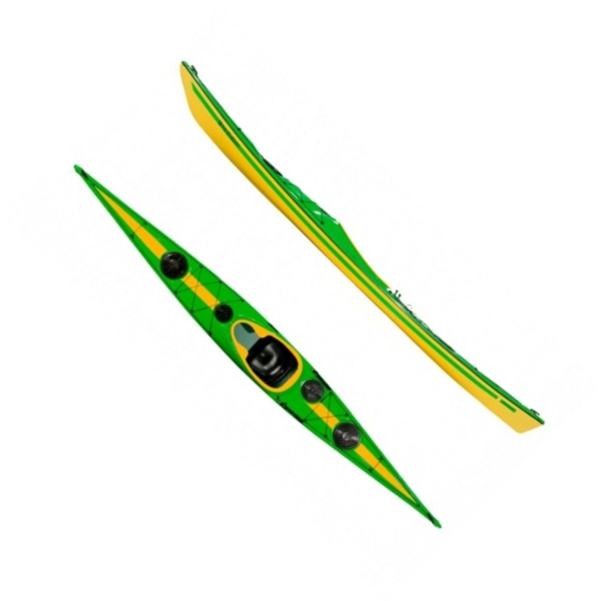 Skim Braveheart Kajakk - Glassfiber/Diolen