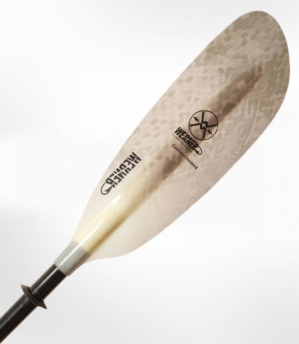 Werner Camano "Hooked" - Rett - Karbon/Glassfiber-Padleåre