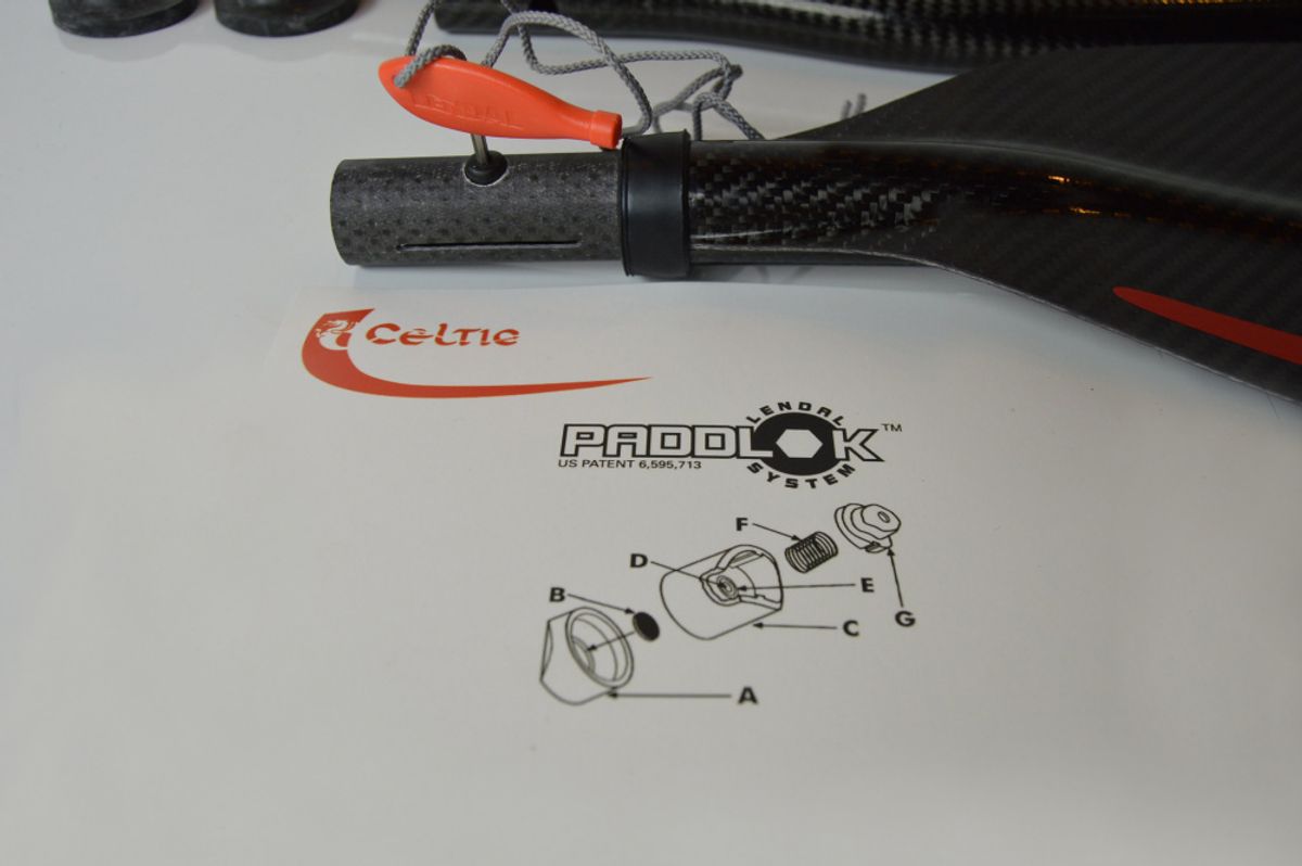 Celtic- Bent shaft todelt skaft - Karbon