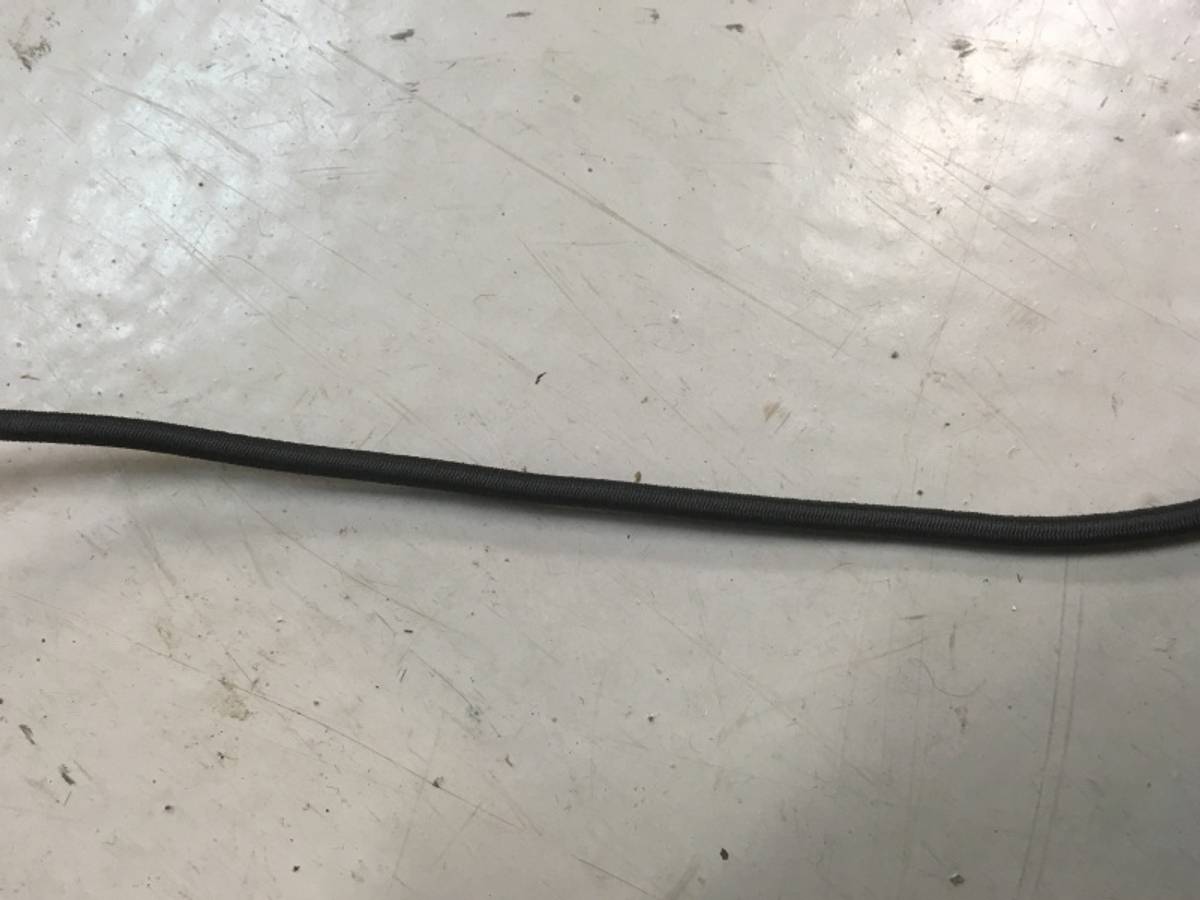 Robline - Dekksstrikk - farge sort -  3 mm
