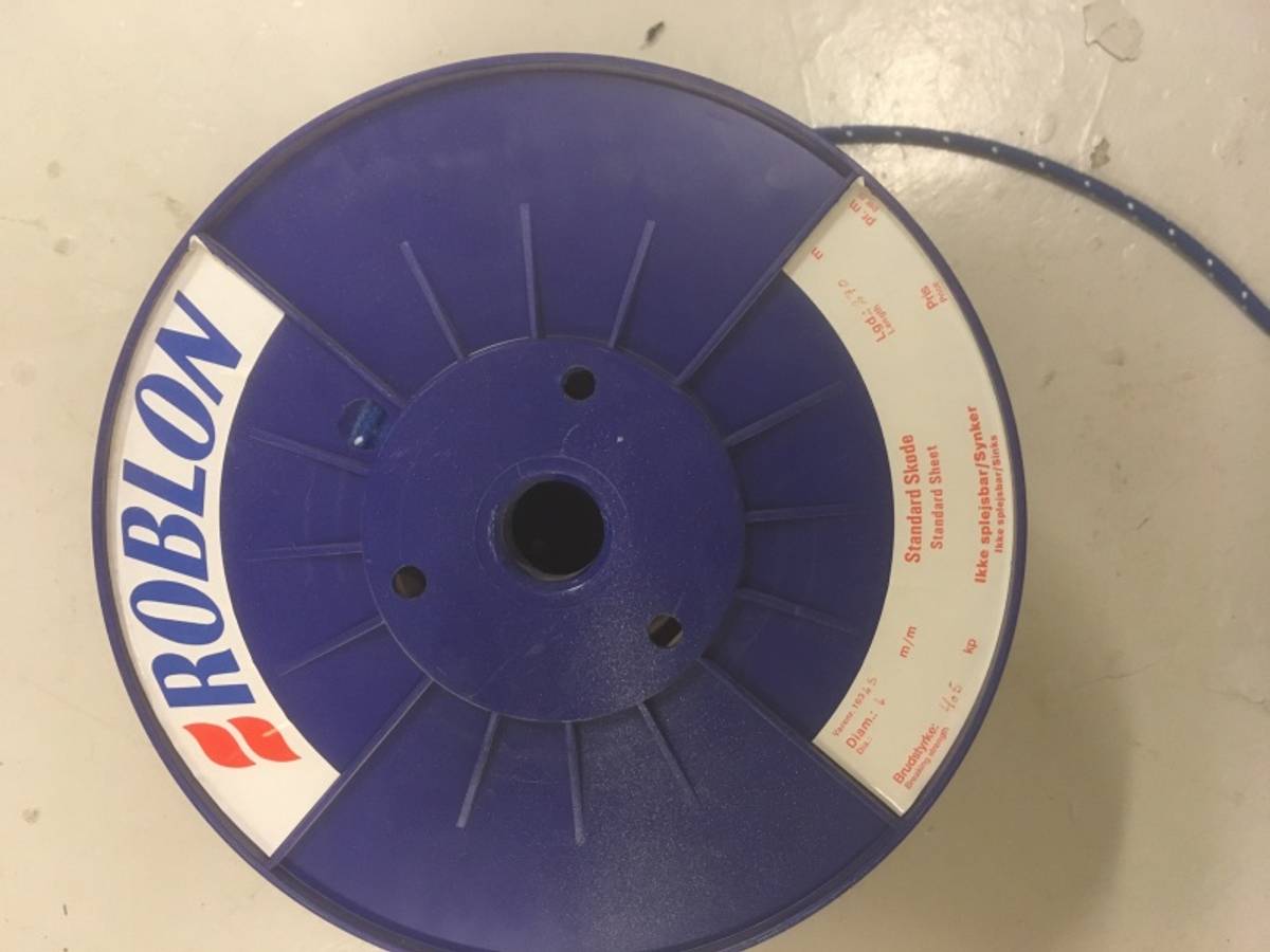 Robline - Dekkstau blått - 6 mm