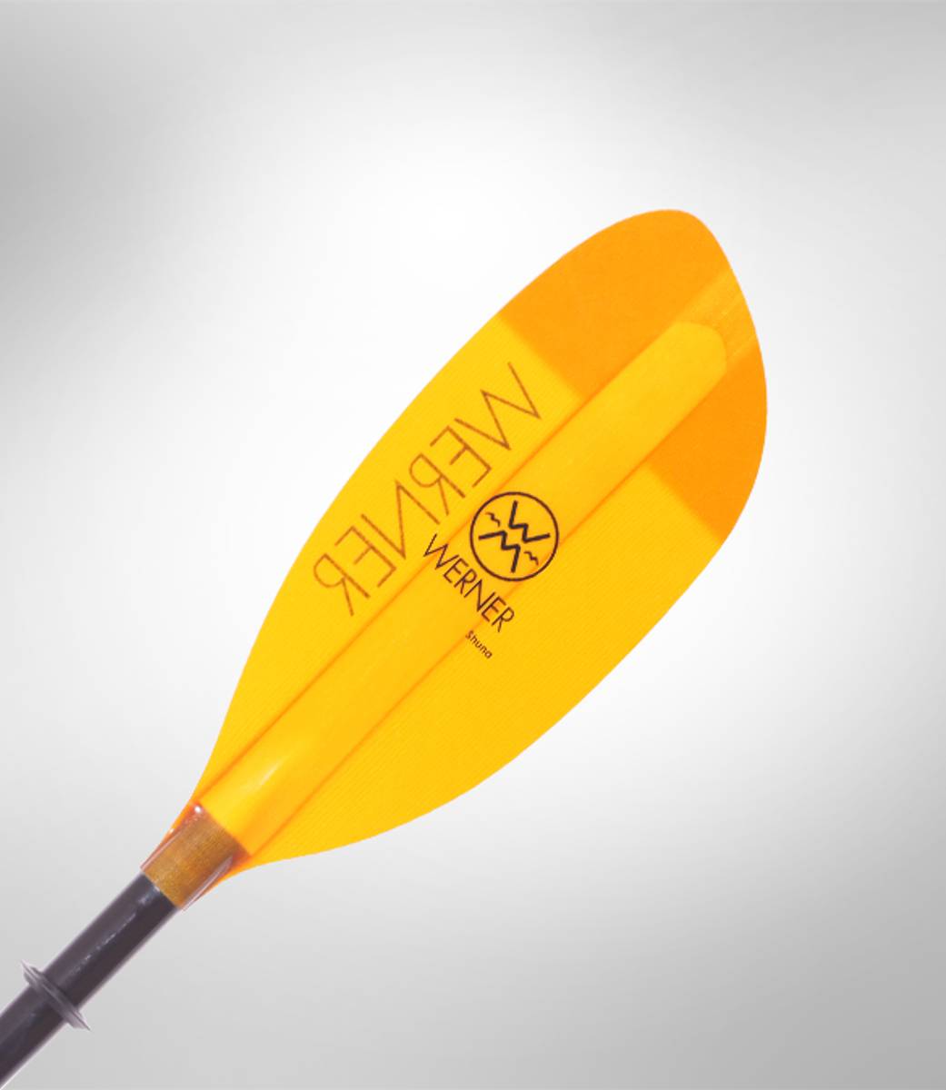 Werner Shuna Padleåre - Rett Skaft Tynt - Karbon/Glassfiber