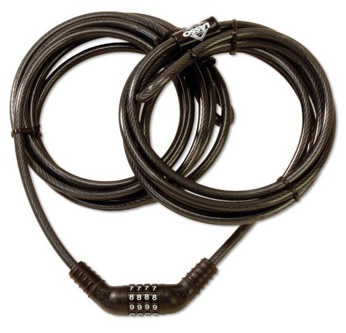 Lasso låsekabel med kodelås til kajakk
