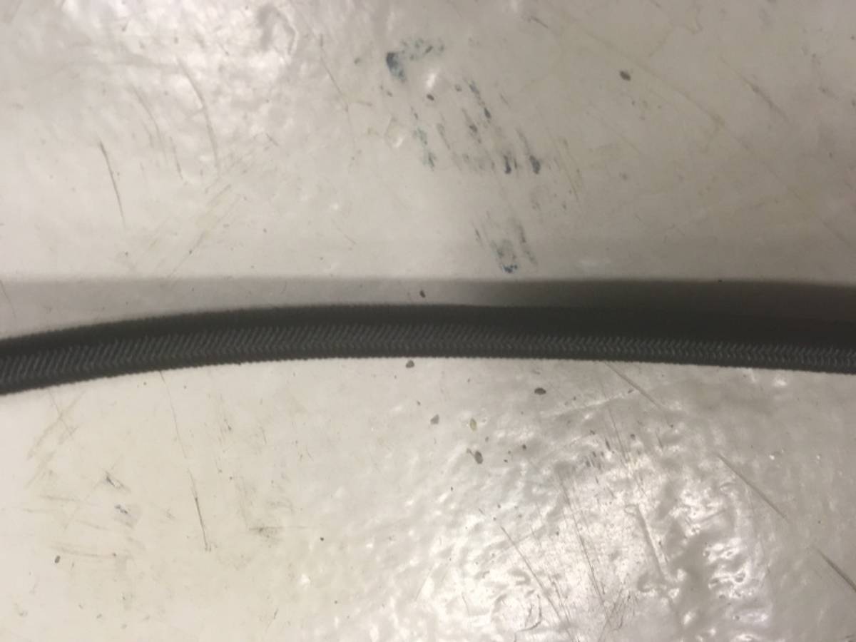 Robline - Dekksstrikk sort -  5 mm