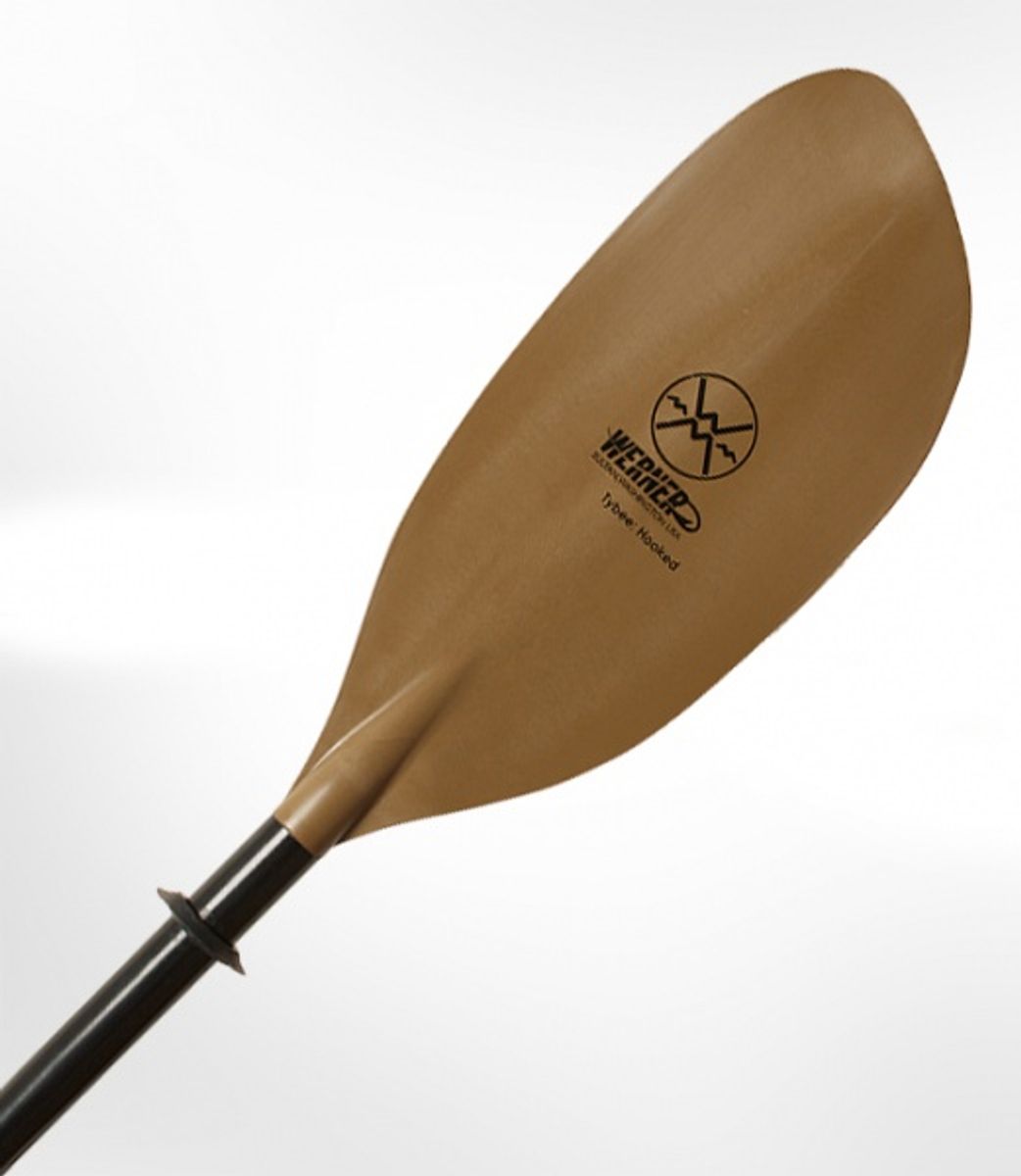Werner Tybee Hooked Padleåre - Rett Skaft - Karbon/Glassfiber